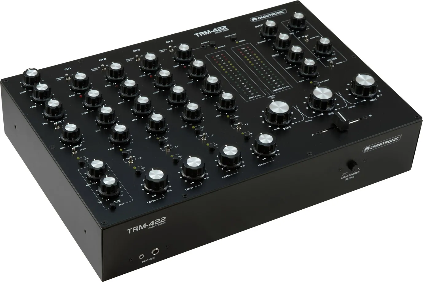 OMNITRONIC TRM-422 4-Kanal Rotary-Mixer
