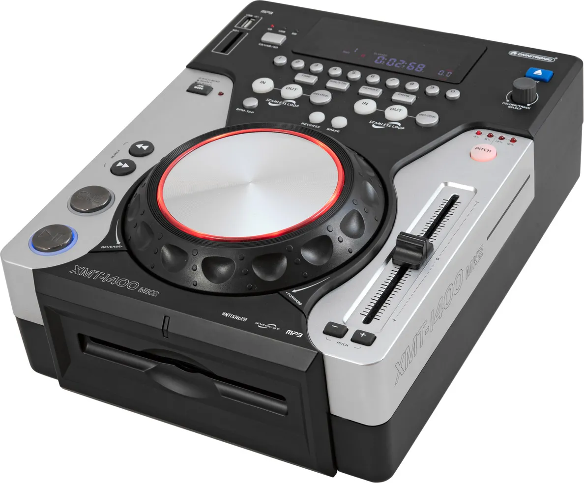 OMNITRONIC XMT-1400 MK2 Tabletop-CD-Player