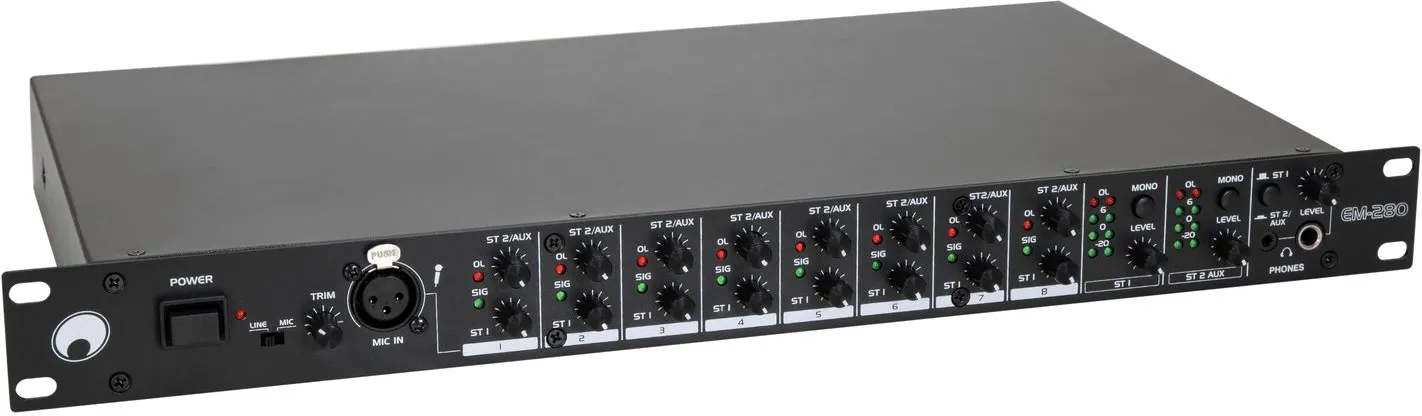 OMNITRONIC EM-280 Entertainment-Mixer