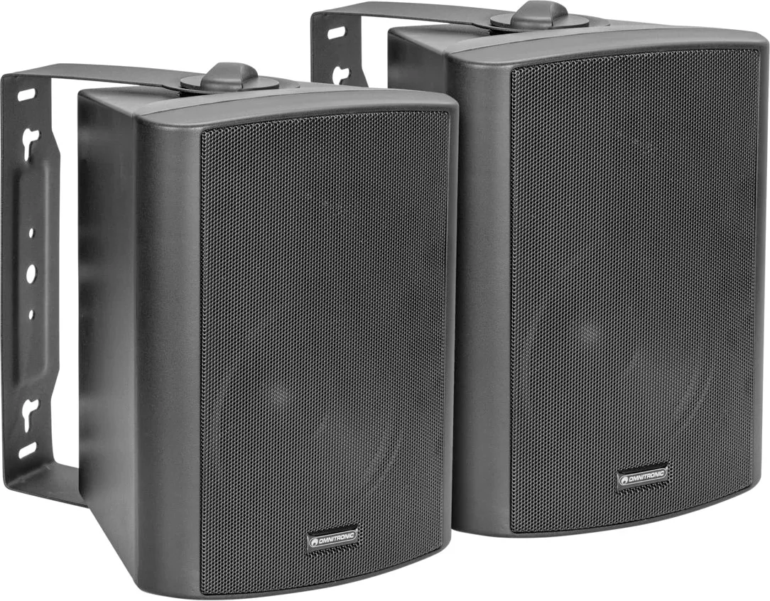 OMNITRONIC ALP-5A Aktives Lautsprecherset schwarz