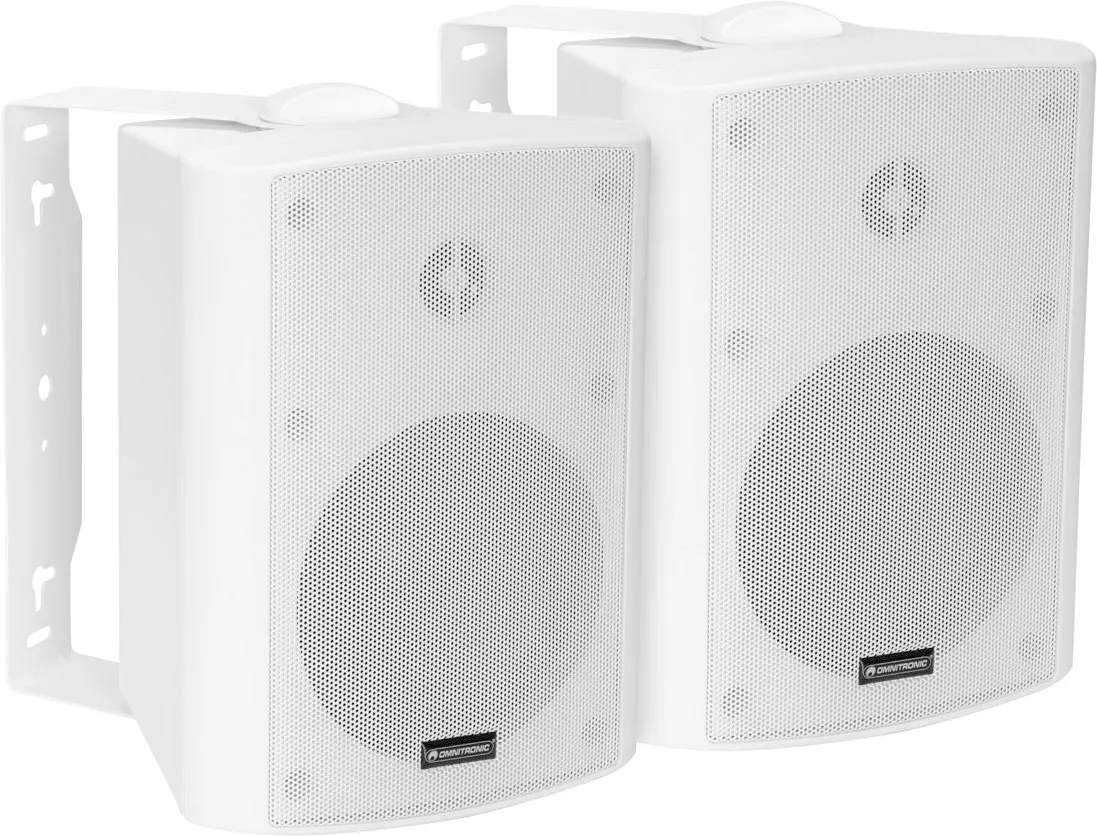 OMNITRONIC ALP-5A Aktives Lautsprecherset weiß