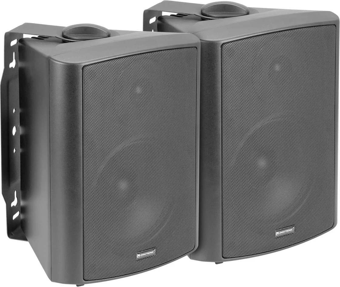 OMNITRONIC ALP-6A Aktives Lautsprecherset schwarz