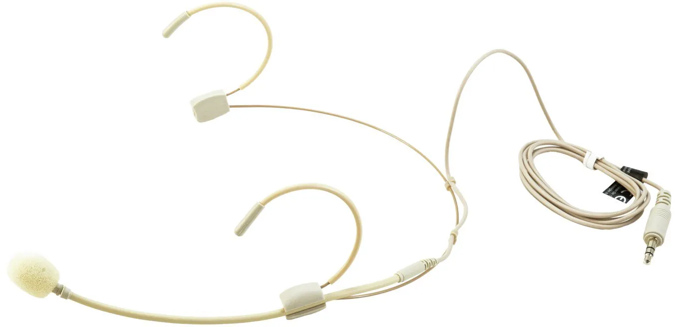 OMNITRONIC FAS Kopfbügelmikrofon für Taschensender