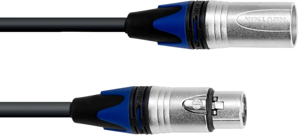 PSSO DMX Kabel XLR COL 3pol 5m sw Neutrik