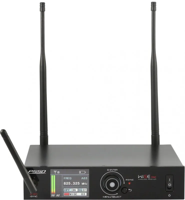 PSSO WISE ONE 1-Kanal True Diversity Empfänger 518-548MHz