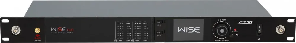 PSSO WISE TWO 2-Kanal True Diversity Empfänger 823-832/863-865MHz