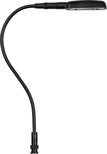 Mini Lite BNC Gooseneck lamp with White COB