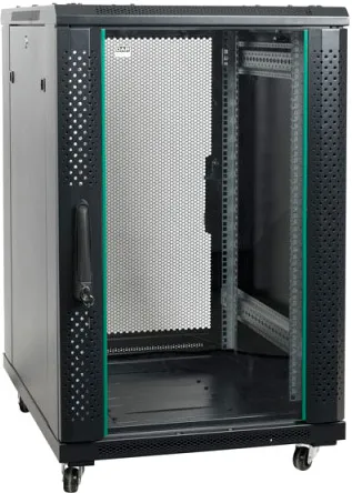 DAP-Audio RCA-SR22G MKII - 19-Zoll-Serverrack mit Glastür, 22 HE