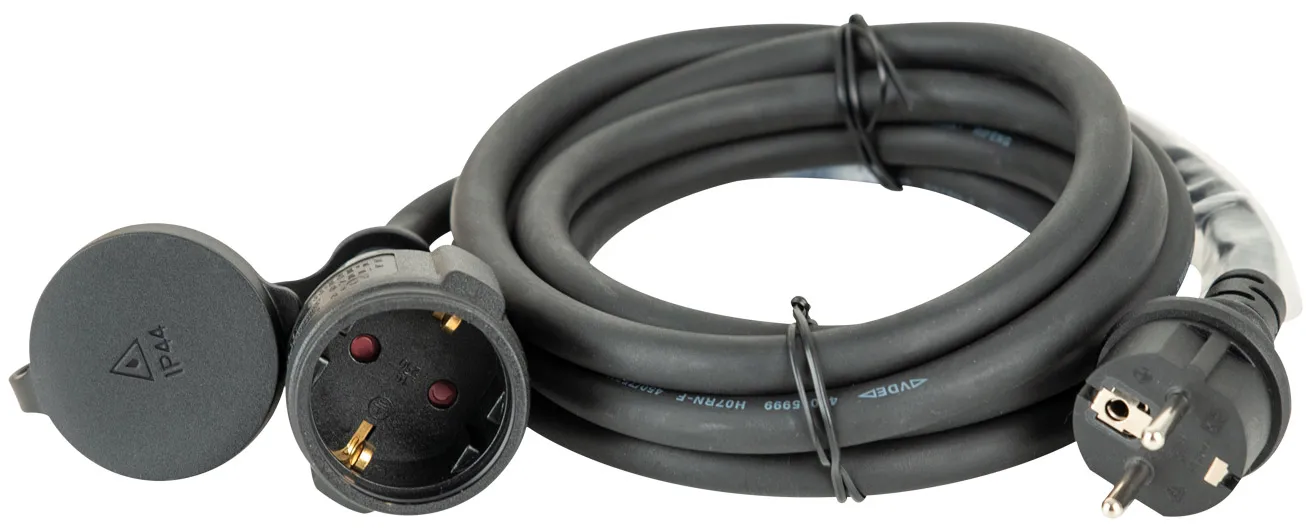 DAP-Audio H07RN-F 3G2.5 Schuko-Verlängerungskabel Value Line 3 m