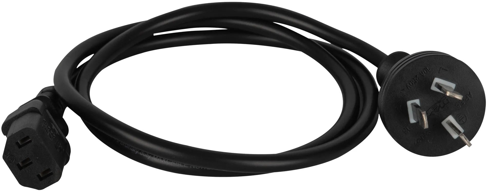 DAP-Audio IEC-Stecker auf AUS 10A-Stecker, 1 m