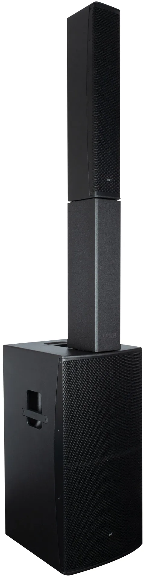 DAP-Audio Frigga Aktives PA-Säulen-System, einzeln – schwarz