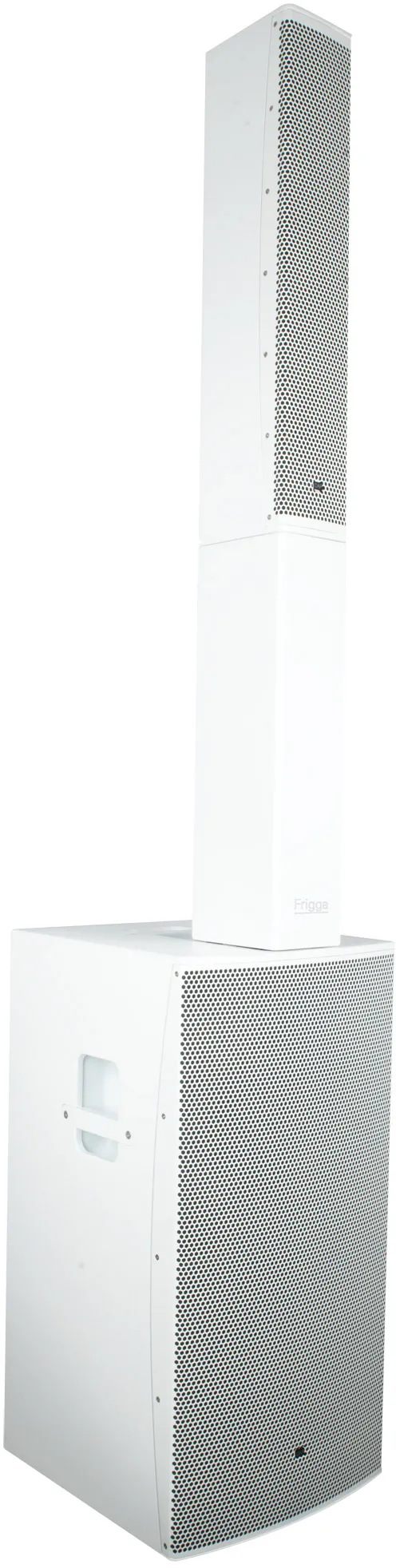 DAP-Audio Frigga Aktives PA-Säulenlautsprechersystem, einzeln – weiß