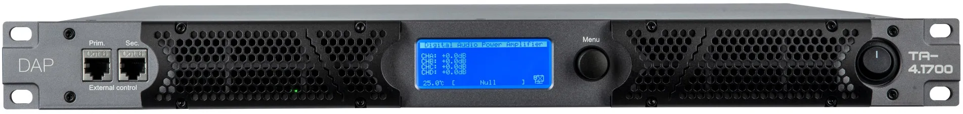 DAP-Audio TA-4.1700 4x 1700 W Touring-Verstärker mit DSP