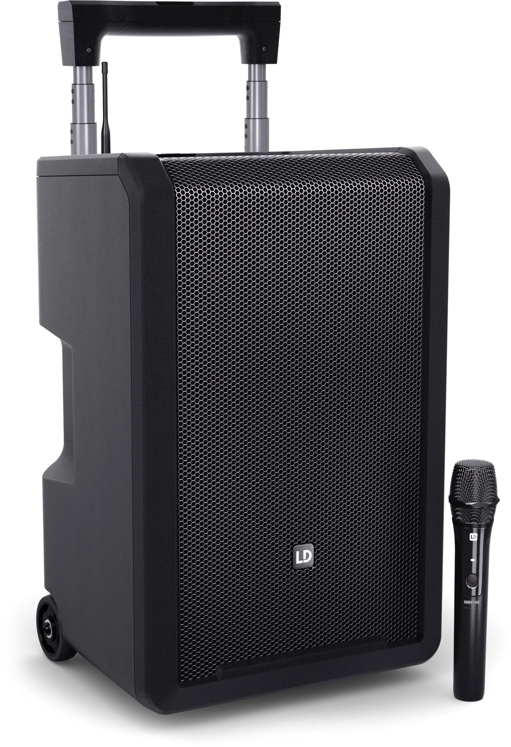 LD Systems ANNY® 10 HHD B6 - 10" Mobiler Bluetooth® PA-Lautsprecher mit Akku, Mixer