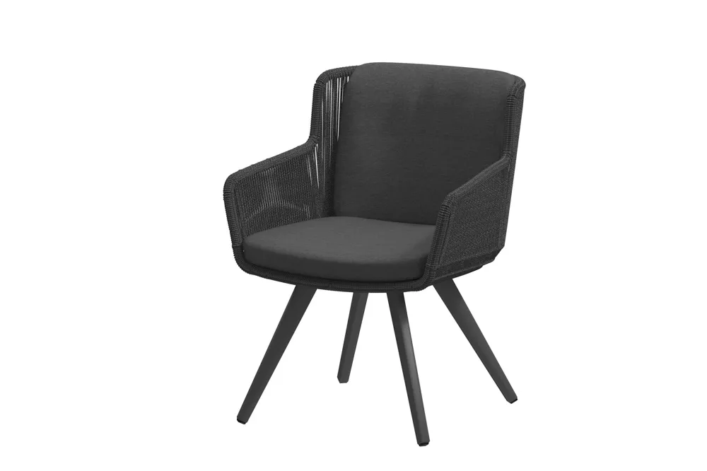 4Seasons Flores 1x Dining Sessel inkl. 2 Kissen