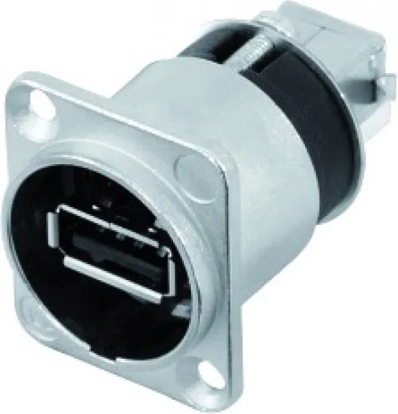 Neutrik NAUSB W Reversibler USB 2.0 Adapter (Typ A und B)