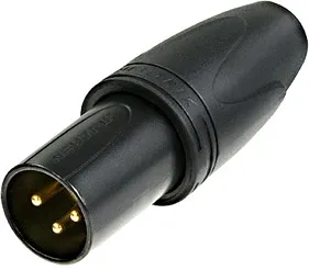 Neutrik NC3MXX-HD-B-D - 3-pol XLR Stecker male