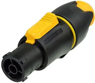 Neutrik NAC 3 FX W Gerätesteckerdose mit Verriegelung, Power-In