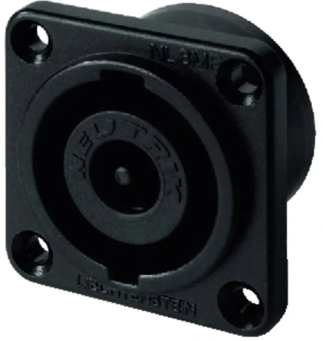 Neutrik NL8MPR-BAG - 8-pol Speakon Chassisstecker male