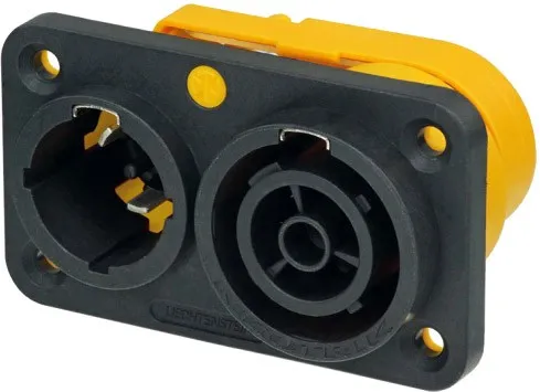 Neutrik NAC 3 PX powerCON Gerätestecker-Einbausteckdose-Kombination