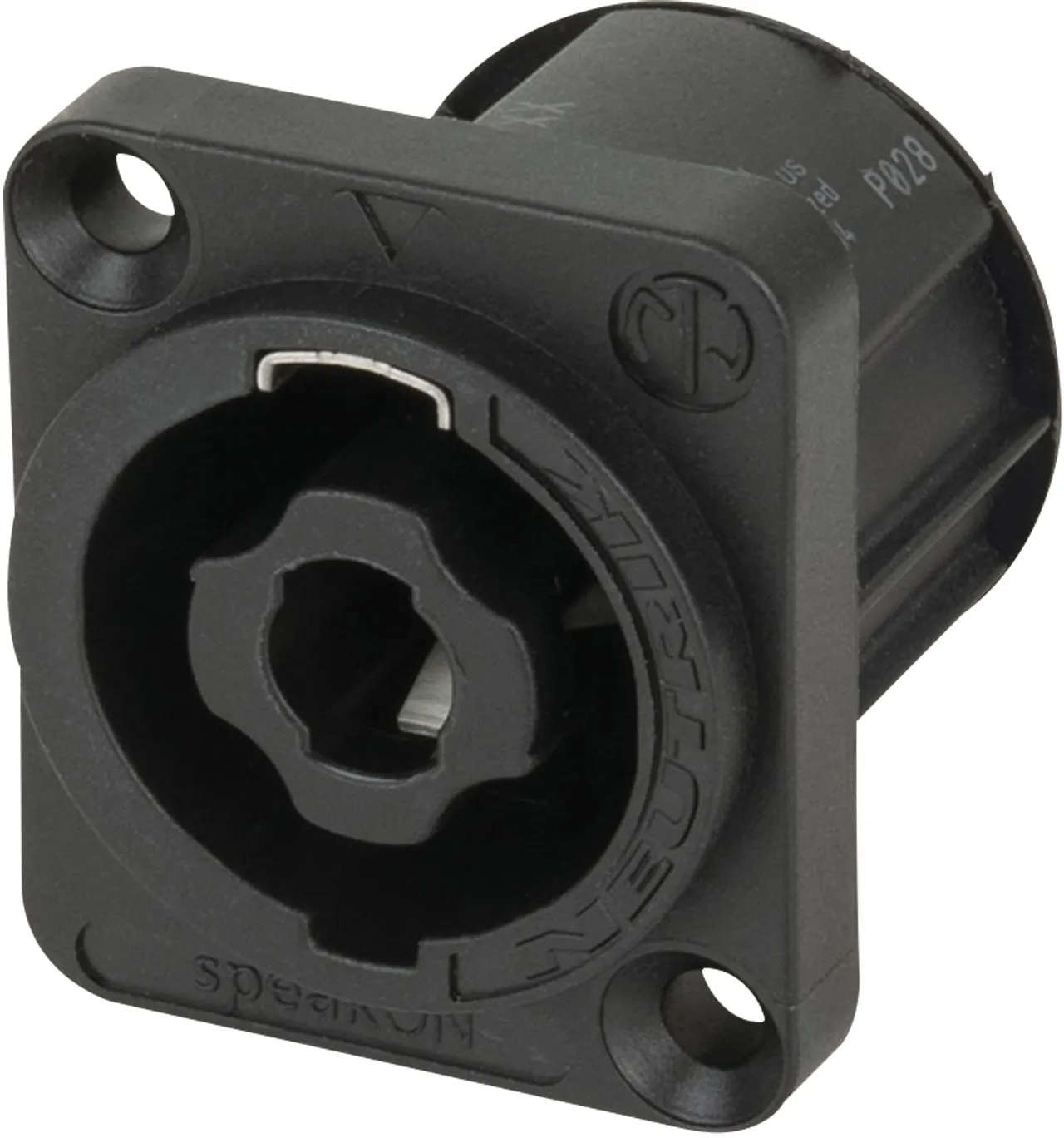 NEUTRIK 4-polige Lautsprecherbuchse - D-Größe