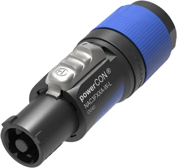 Neutrik NAC3FXXA-W-L - PowerCON blue PowerIn, groß