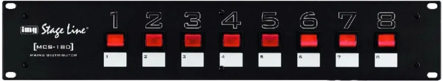 IMG Stageline MCS-180 Steckdosenleiste -B-Stock-
