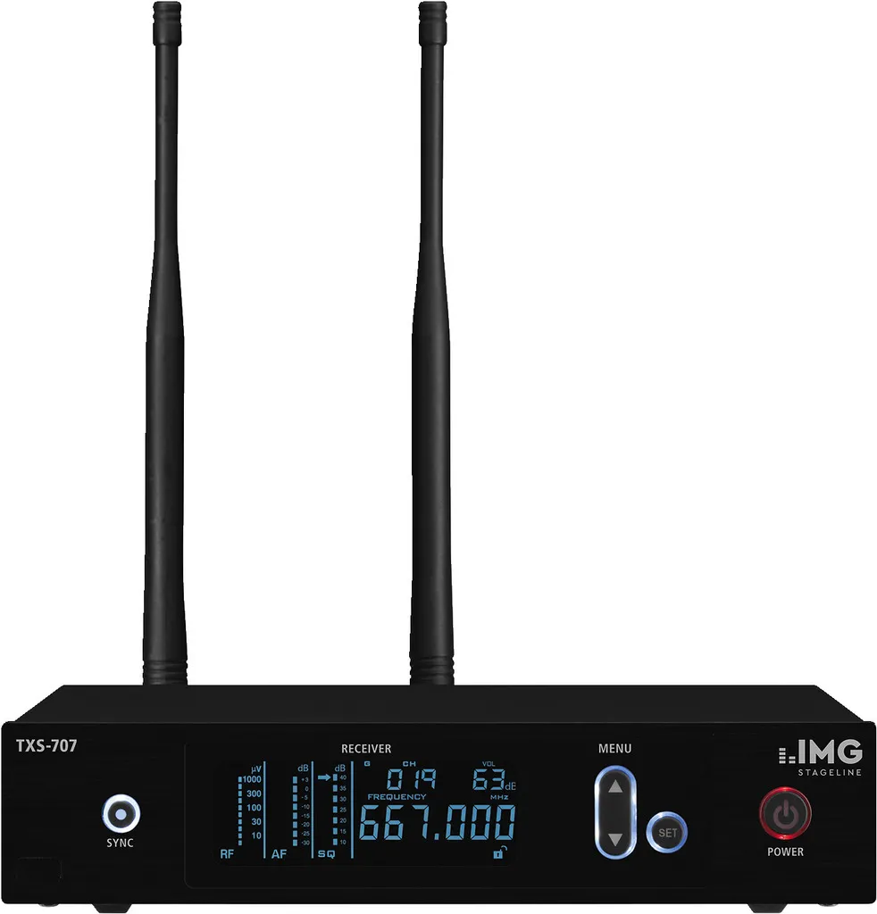 IMG Stageline TXS-707 Empfängereinheit