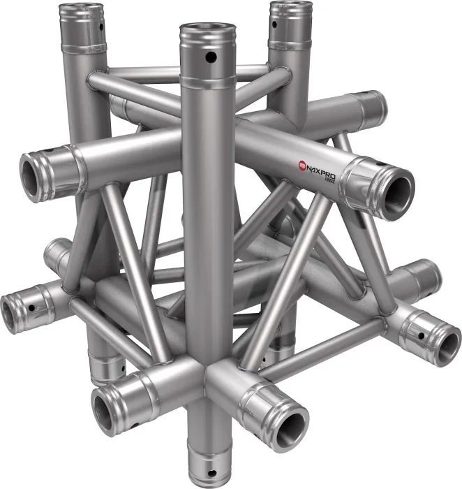 Naxpro-Truss HD 33 C61 90° 6 Weg Winkel