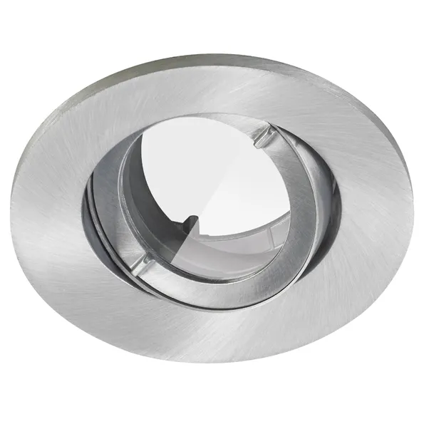 Sylvania GU10 LED-Downlights INSET 2 x 25° nur Blende geb. Aluminium - ohne Leuchtmittel