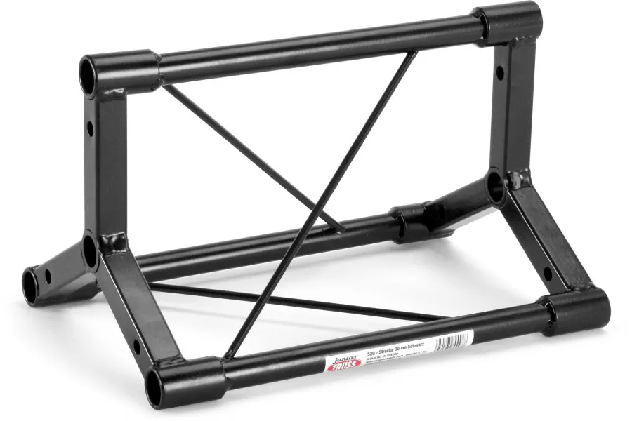 Junior Truss S20 - Strecke 30 cm Schwarz