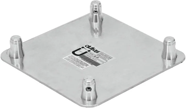 ALUTRUSS QUADLOCK Endplatte QQG-Konus Male