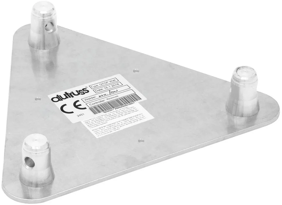 ALUTRUSS TRILOCK Wandplatte QTM-10Konus male