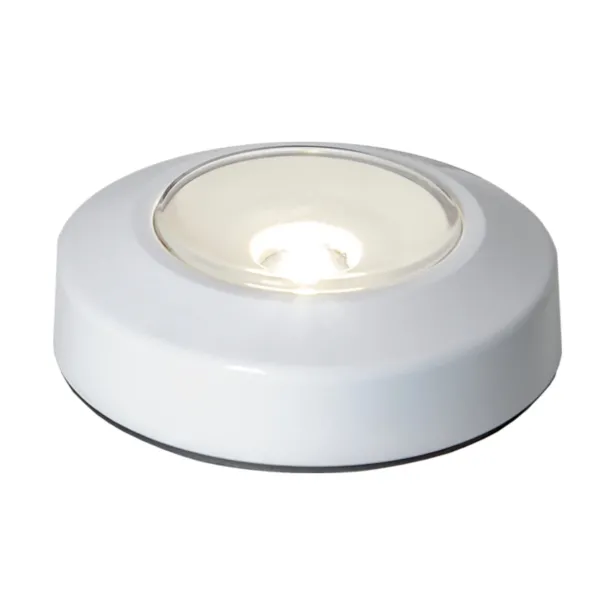 Star Trading LED Schrankleuchte Functional Push Ø 6.9 cm batteriebetrieben Weiß - warmweiß