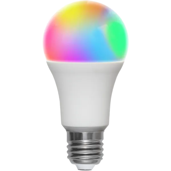 Star Trading Smart Home Leuchtmittel A60 E27 9W IP20 RGB+W