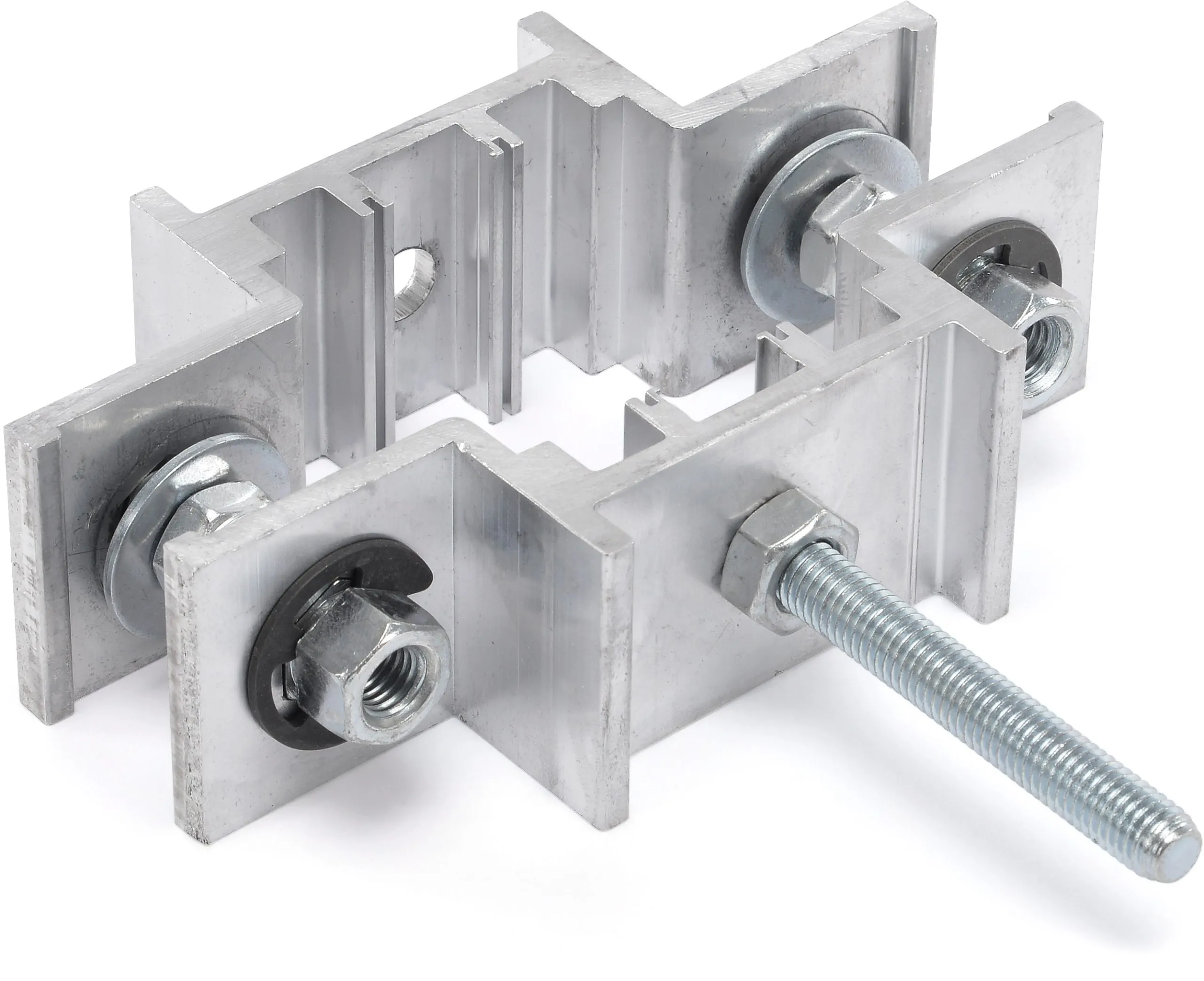 Bullstage Diagonalverbindungsklammer für 60 mm vierkant Fuß