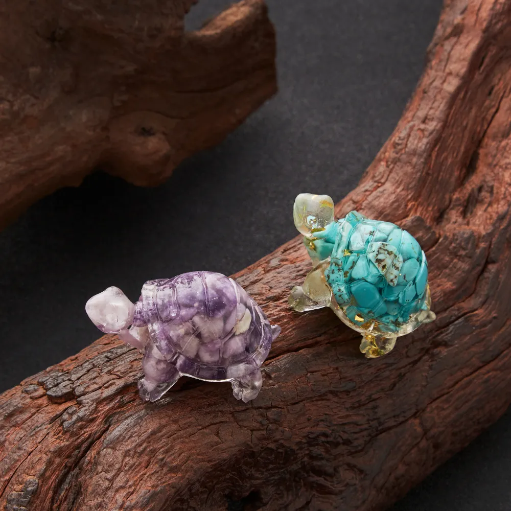 Kristallschildkröte Dekor