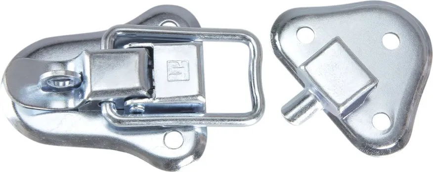 Adam Hall Hardware 1602 AH Aufbauschloss groß mit Öse für Vorhängeschloss