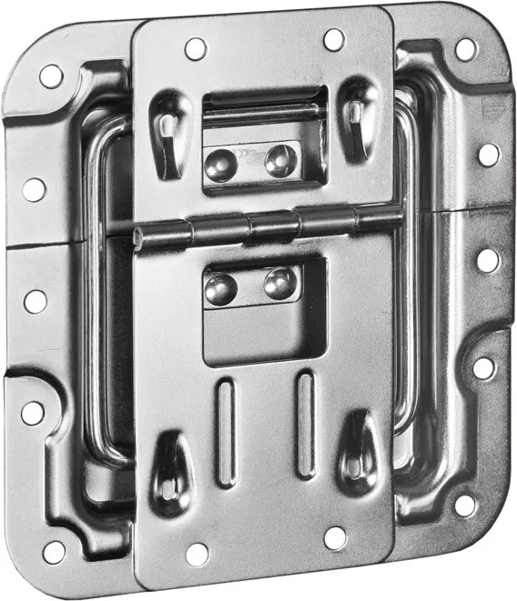 Adam Hall Hardware 270746 Deckelfeststeller kurz gekröpft mit Scharnier un