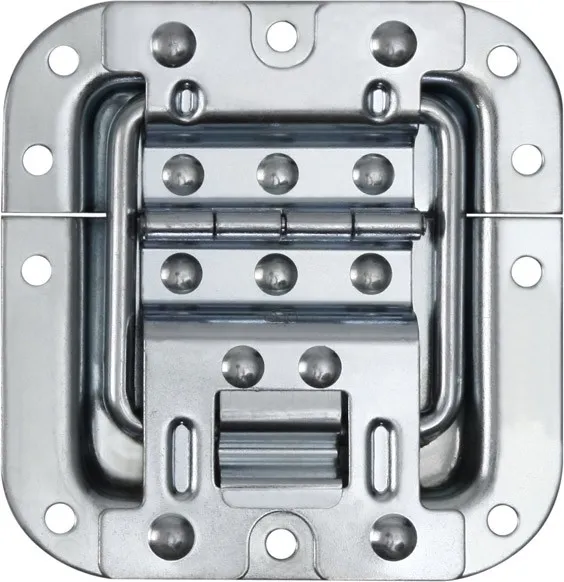 Adam Hall Hardware 27096 Deckelfeststeller mittel ungekröpft mit Scharnier