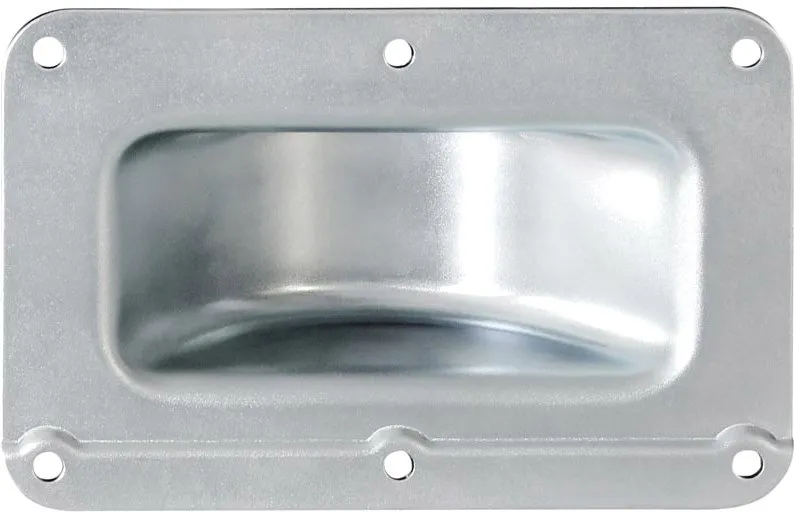 Adam Hall Hardware 38081 Stapel-Einbauschale gekröpft Stahl verzinkt