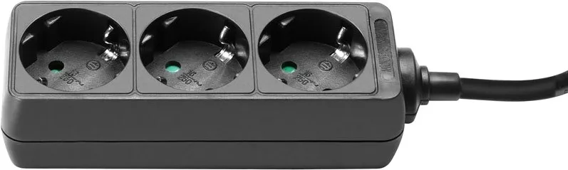 Adam Hall Accessories 8747 X 3 3-fach Steckdosenleiste