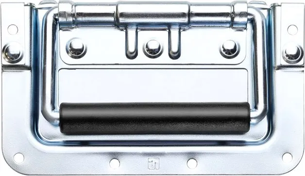 Adam Hall Hardware 34084 Klappgriff gefedert in Einbauschale 9 mm tief