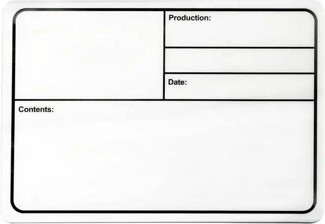 Adam Hall Hardware 88001 M Beschriftungsschild Kunststoff weiß magnetisch