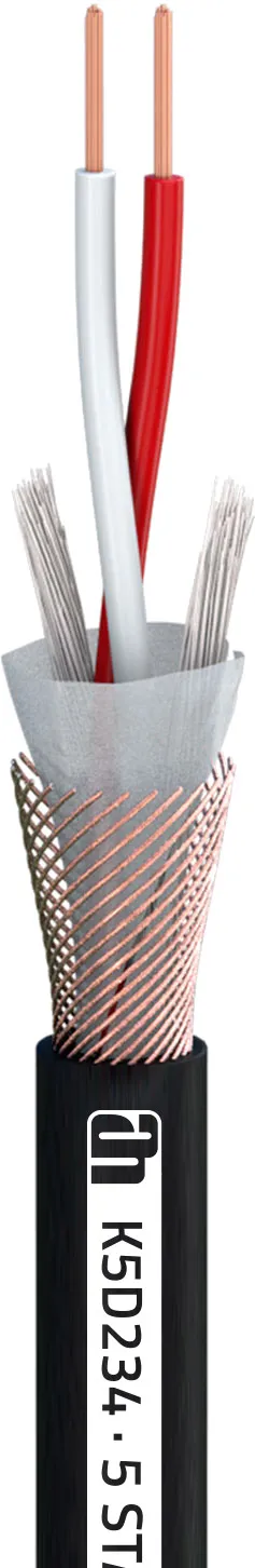 Adam Hall Cables 5 STAR D 234 - DMX, AES/EBU Kabel 110 Ohm Digital 2 x 0.34 mm²