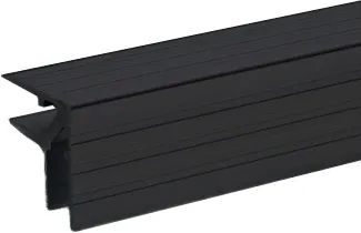 Adam Hall Hardware 6107 BLK - Aluminium-Casemaker für 9,5 mm Material, schwarz