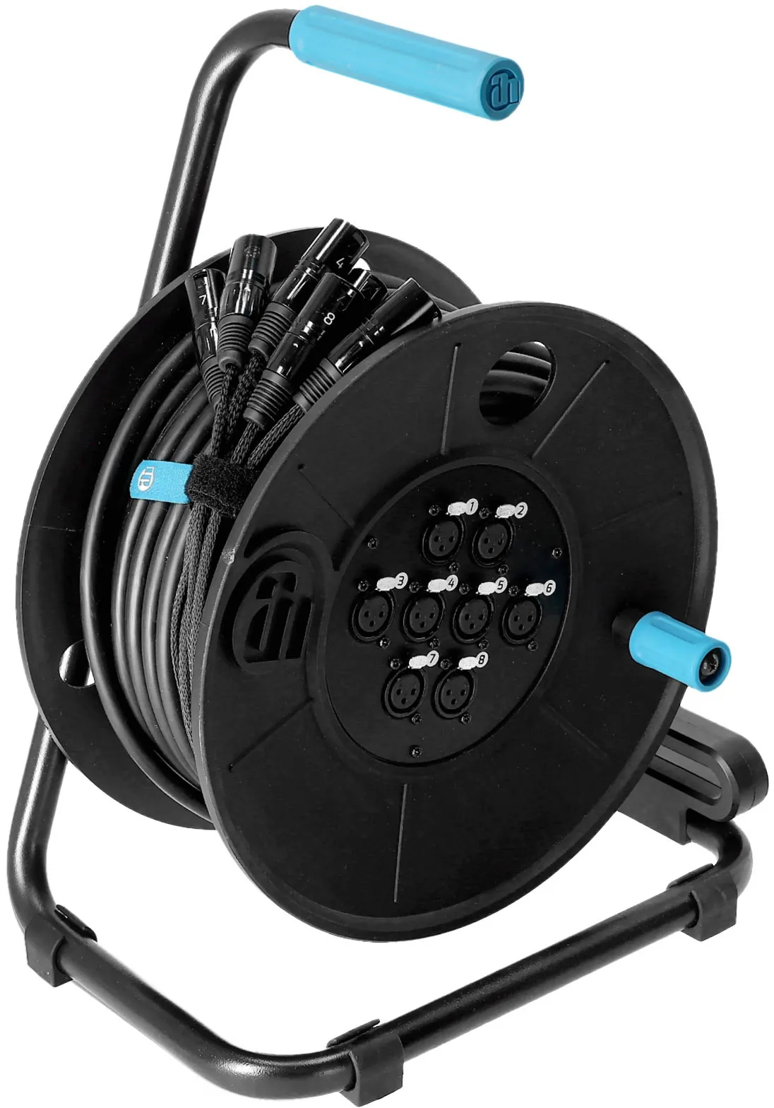 Adam Hall Cables 4 STAR CD 15 MULTICORE 80 - Multicore Kabeltrommel 8-Kanal | 15m