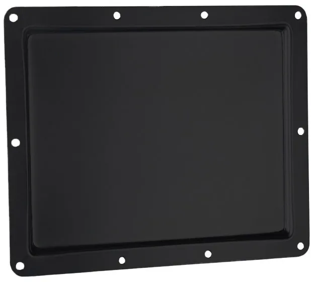 Adam Hall Hardware 88001 D BLK - Einbauschale für Beschriftungsschild 88001, schwarz