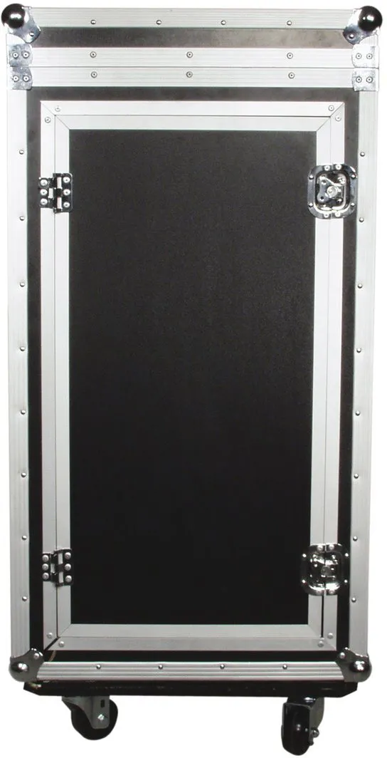 ROADINGER Spezial-Kombi-Case Profi, 17HE mit Rollen