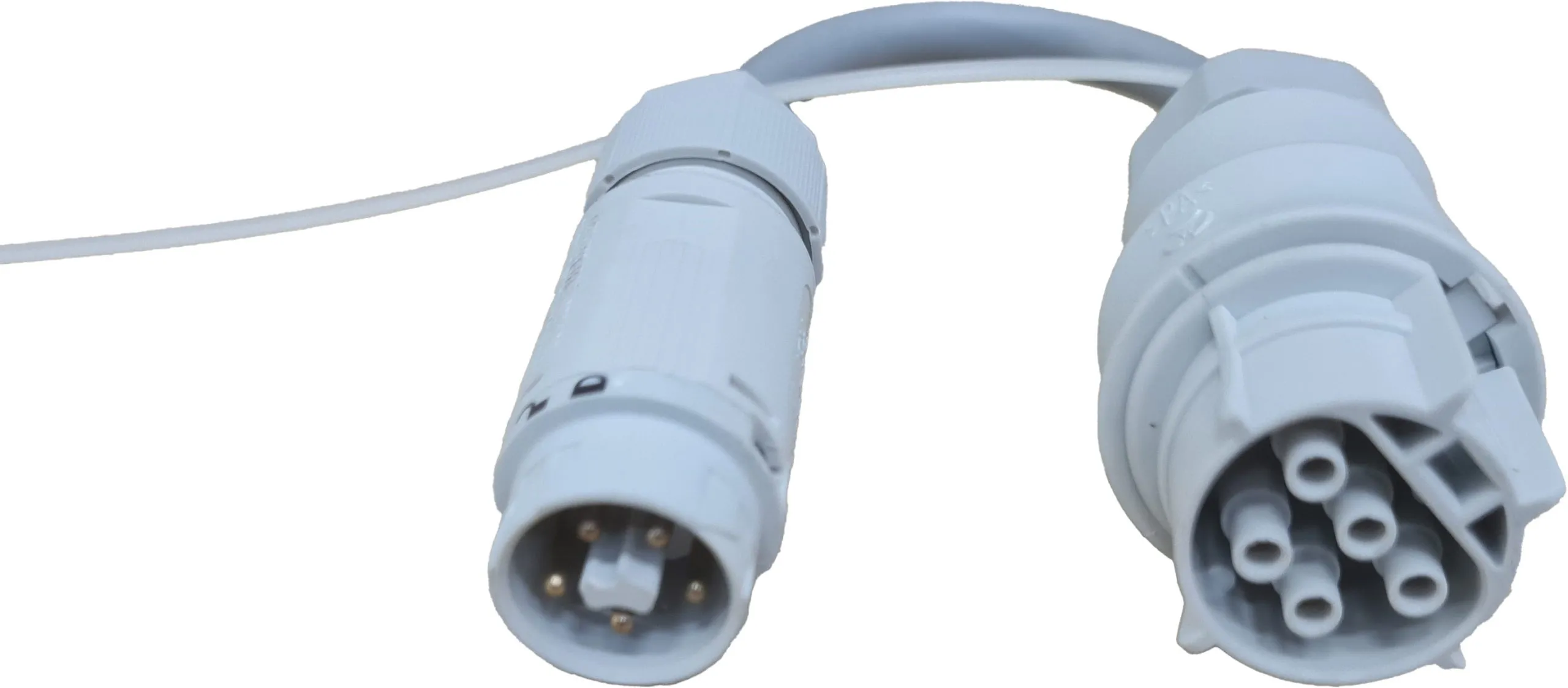 Adapterkabel Wieland Stecker neu - Wieland Buchse alt